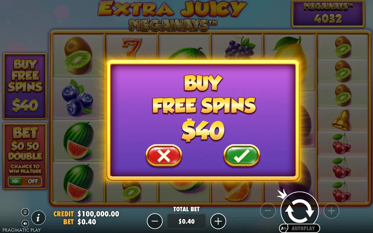 Extra Juicy Megaways